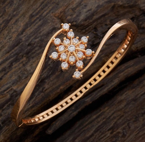 Zircon Kada Bracelet